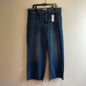NWT Mango High Waist Culottes Size 18